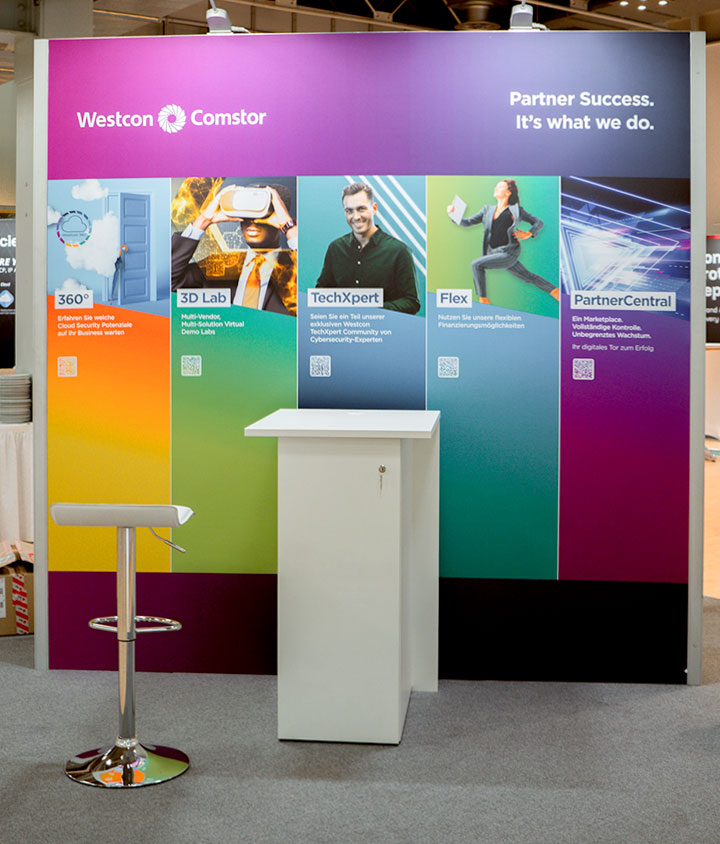 Artist MesseService - Referenzen - Westcon 