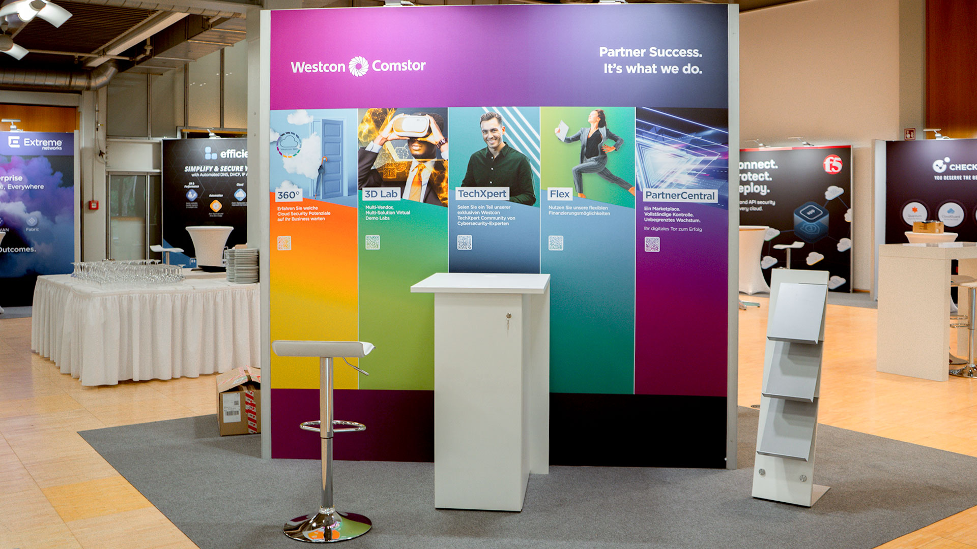 artist messeservice referenzen westcon